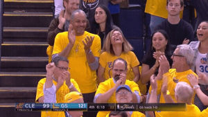 fans,sonya curry,fan,happy,basketball,excited,cheer,golden state warriors,cheering,nba finals,steph curry,leaving las vegas