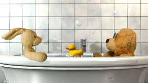 teddy,bath,bathtime,plushie,bear,bunny,blender,b3d,plush toy
