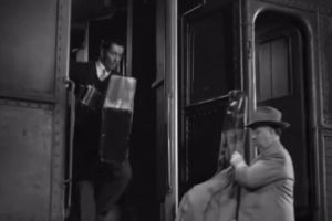strangers on a train,film,alfred hitchcock,director,cameo
