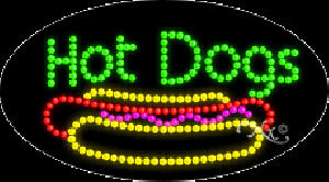 led,dogs,sale,sign