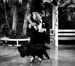 ginger rogers,film,vintage,f,fred astaire,brandon johnson,with him magic always comes first,cs