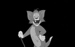 tom and jerry,mgm,black and white,cartoon