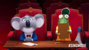 illumination entertainment,yes,theater,nod,auditions,sing movie,buster moon