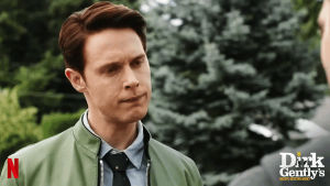 dirk gently,sorry,elijah wood,samuel barnett,are you mad,dirk gentlys holistic detective agency,dont be mad