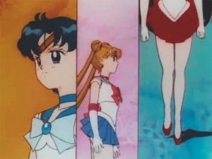 sailor moon,anime,sailor mercury,usagi tsukino,sailor mars
