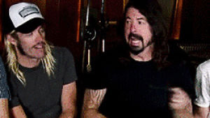dave grohl,bands,foo fighters,taylor hawkins,grohlkins