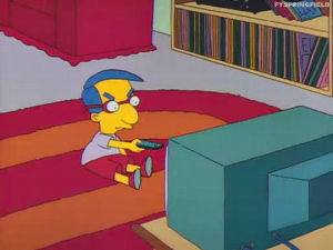 itchy and scratchy and marge,milhouse van houten,reaction,season 2,simpsons,milhouse,itchy,scratchy,itchy and scratchy