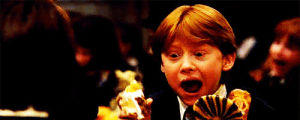ron weasley,freaking out,harry potter,reactions,omg,whoa,screaming,draco malfoy,argh,neville longbottom