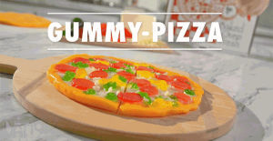 pizza,perfect,meal,gummy