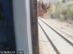 scary,transportation,train,yikes,almost hit