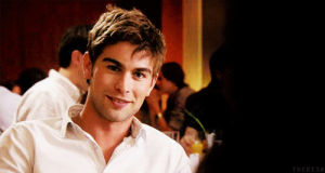 happy,chace crawford,nate archibald,tv,smile,gossip girl