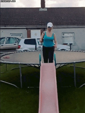 jump,sick,trampoline,slider