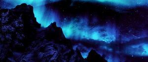 skyrim,aurora borealis,aurora,landscape,lights,hunting,hour,northern,borealis,elder,scrolls,terrabranfords