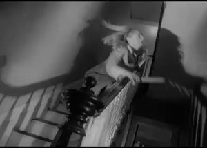 horror,night of the living dead,1960s,stairs,george romero