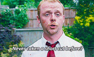 edgar wright,shaun of the dead,movies,comedy,simon pegg,and lol,because its on right now,jumped over fence