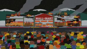 walmart,fire,crowd,burning,wall mart