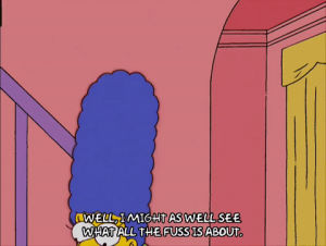 marge simpson,season 17,episode 21,reading,interested,curious,17x21,engrossed