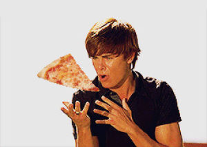 pizza,zac efron,high school musical,troy,hsm