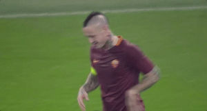 nainggolan,football,lol,soccer,reactions,wow,haha,ugh,frustrated,ninja,roma,smh,calcio,as roma,disappointed,smirk,belgium,frustration,disappointment,asroma,are you serious,romagif,are you kidding,radja