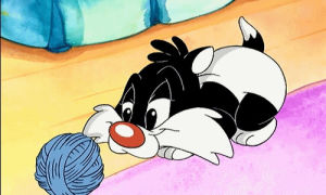 sylvester the cat,sylvester,channel frederator,baby looney tunes,cute