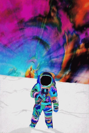 psychedelic,astronauts,trippy,space