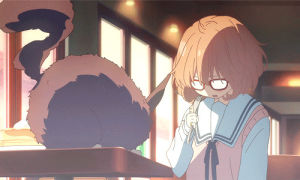 Taking Offense Mirai GIF - Taking Offense Mirai Kyoukai No Kanata -  Discover & Share GIFs