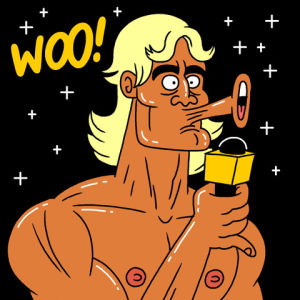wwe,excited,woo,ric flair