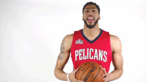 smile,basketball,nba,excited,davis,new orleans pelicans,anthony davis,pelicans,the brow