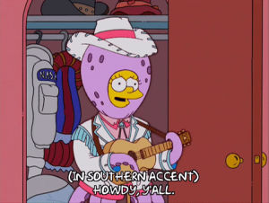 cowgirl,season 15,lisa simpson,episode 5,costume,octopus,outfits,15x05
