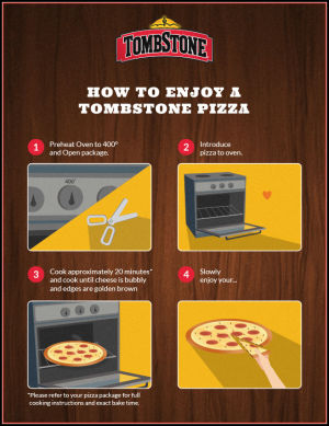 pizza,cooking,yummy,tutorial,how to,tombstone pizza