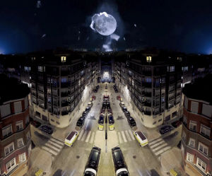 timelapse,eternal loop,perfect loop,panoramic,loop,moon,city,alcrego,building,motion design,motion photo,remix the city,artist,art,a l crego