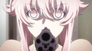 F01362818.gif (500×281)  Mirai nikki, Anime, Anime sanatı