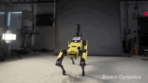 dance,dancing,robot,robotics,spot,boston dynamics,robot dance,robot dog