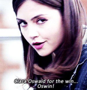 clara oswin oswald,love,funny,cute,doctor who,lovey,matt smith,laughing,sweet,jenna louise coleman,bbc,brown hair,eleven x clara,bbc doctor who,doctor who bbc,new whovians,brown haired girl