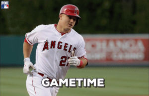 los angeles angels of anaheim,major league baseball,sports,mlb,baseball,angels,rangers,texas rangers,lets go,game time