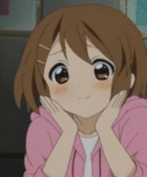 kawaii,blushing,anime,happy