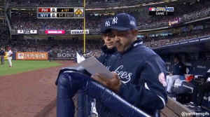 Yankees GIFs: Fond memories from the 2009 World Series, Game 2 - Pinstripe  Alley