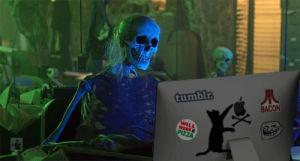 tumblr,halloween,skeleton,beetlejuice