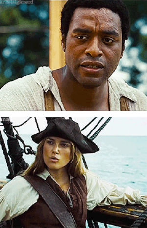 12 years a slave,keira knightley,pirates of the caribbean,mashup,chiwetel ejiofor