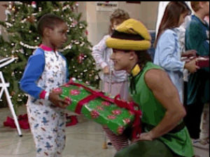 christmas,happy,holiday,merry christmas,elf,saved by the bell,presents,various tv christmas,elves,ac slater,christmas present