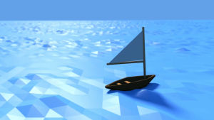 sailboat,loop,calm,low,waters,poly