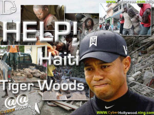 help,tiger,woods,tiger woods,haiti,pulp ficiton,warming stations