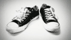 black and white,shoes,michiko to hatchin,chucks,michiko e hatchin