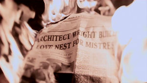 newspaper,fire,flame,fireplace,the women,headline