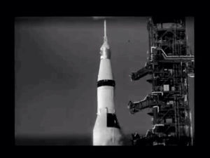 vintage,black and white,nasa,rocket