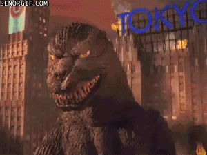 godzilla,deal with it,tokyo,glasses,meme,monsters