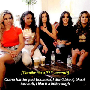 fifth harmony,camila cabello,lauren jauregui,ally brooke,normani kordei,dinah jane,shes cute tho,it was a mix between scottish australian or irish,i want a friend like lauren who just dies laughing every time i say something
