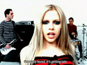 he wasnt video,bored,girlfriend,alone,00s,music,phone,avril lavigne,bed,what the hell,simple plan,he wasnt,nobodys home,im with you,under my skin,the best damn thing,make some noise,done with your shit
