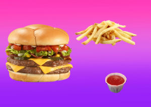 cheeseburger,food,fries,munchies,shaking food