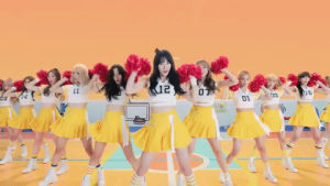 cheerleader,cheerleaders,cheerleading,happy,kpop,k pop,wjsn,cosmic girls